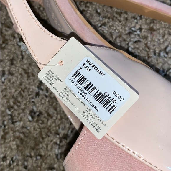 Forever 21 blush/nude platform heels - Picture 6 of 6